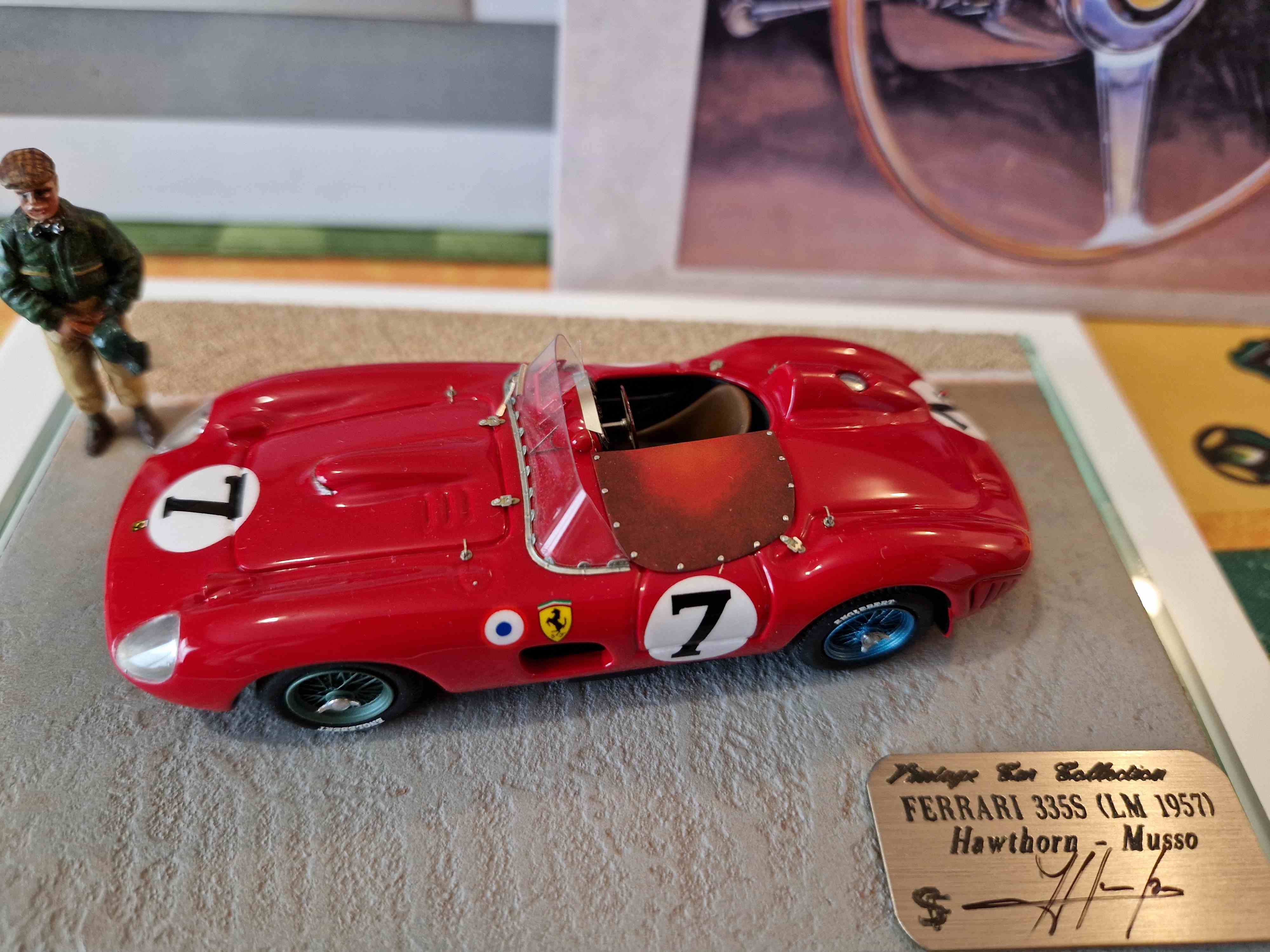 F. Suber : Ferrari 335S Le Mans 1957